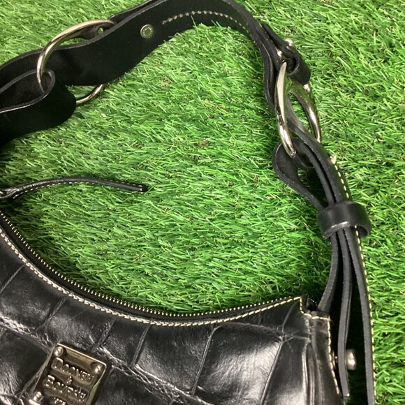 Dooney & Bourke Croc Embossed Shoulder Bag - Picture 9 of 16